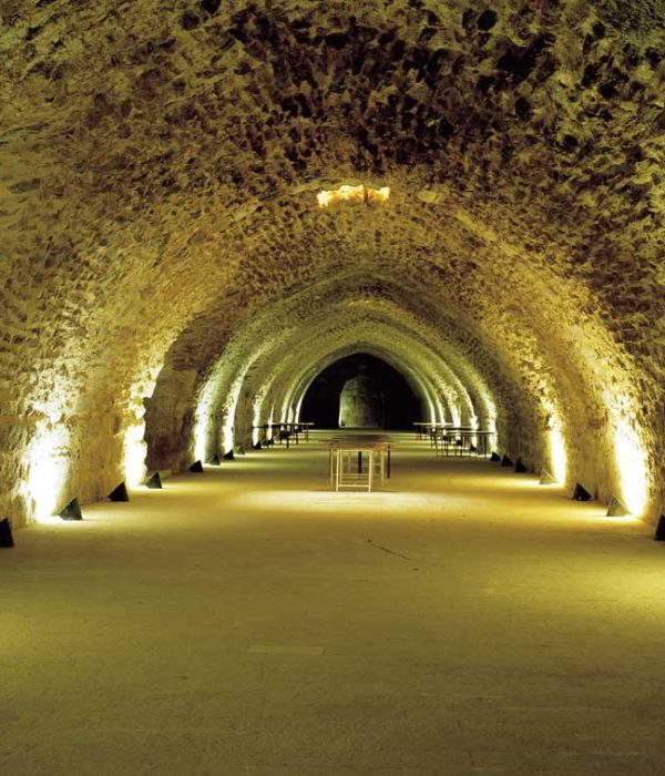 inside Al-Karak Castle in Jordan